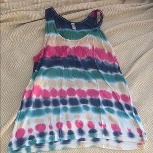 American Apparel Tie Dye Tank Top